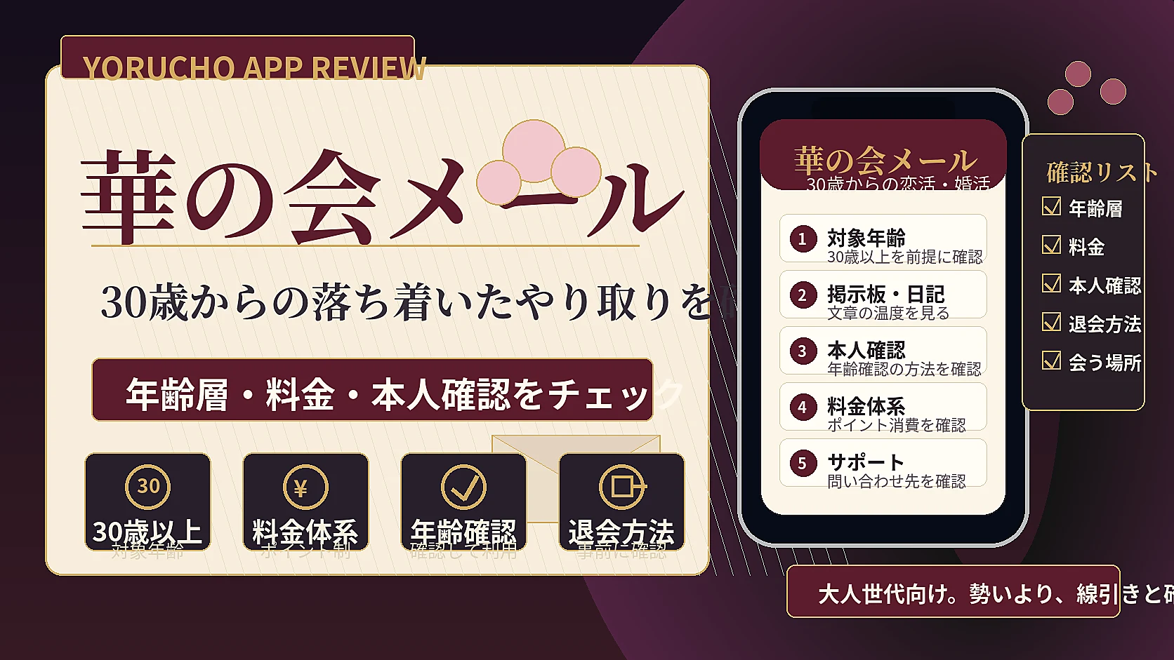 華の会メールのカード画像